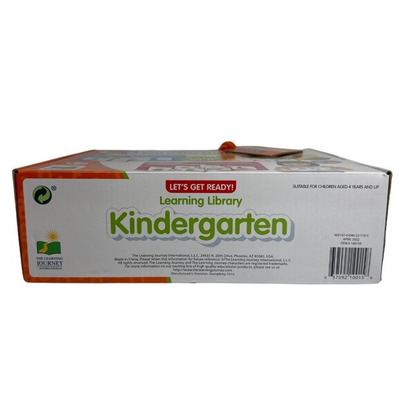 Lets Get Ready! Learning Library Kindergarten Educational Game Set Complete - Picture 6 of 7
